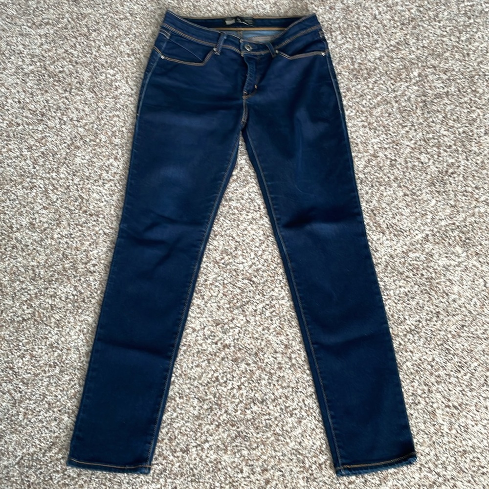 Womens Levi’s 28x 28.5 revel Demi curve skinny jeans dark blue